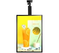 MLYYYDSS Pannello Luminoso a LED per Menu Board Ristorante Fast Food, Pannello Menu retroilluminato a LED con Cornice a Scatto Sottile, cartellone pubblicitario Montato a Parete 50×60cm