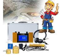 MLYYYDSS Rilevatore di Perdite d'Acqua per Tubi per Uso Domestico Ed Esterno, Sensore Geofono per Perdite d'Acqua a Stadi di Frequenza, Sensore di Rilevamento Perdite, da 1 a 1,5 M/da