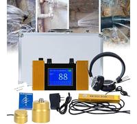 MLYYYDSS Rilevatore di Perdite di Tubi dell'Acqua, Rilevatore di Perdite di Tubi dell'Acqua Sotterranei Intensificatore del Suono Ad Alta Resistenza Tester di Perdite d'Acqua Strumento di Rilevamento