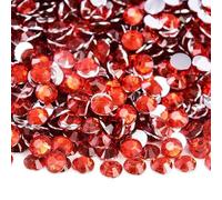mm-6 mm rotondi non hotfix glitter Bling manicure strass argento resina flatback strass colla su perline nail art gemme per unghie fai da te-sole-4.0 mm 2000 pezzi