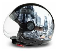 MM Independent casco jet New York - Nero Lucido L