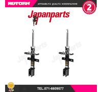 MM00393 Coppia ammortizzatori ant adatto a Renault Clio III (MARCA JAPANPARTS).