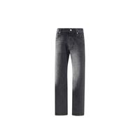 MM6 Black Cotton Straight-Leg Jeans - W29