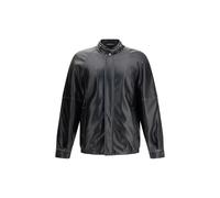 MM6 Black Polyester Bomber - IT50 | L