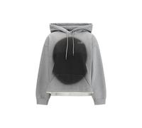 MM6 Gray Cotton Sweatshirt - L