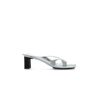 MM6 Maison Margiela - Anatomic Leather Flip Flop Mules - - Shoes - Donna - Grigio - 40 EU