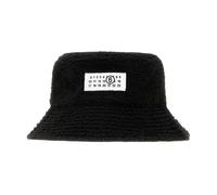 MM6 Maison Margiela - Cappello a secchiello con patch - - Accessories - Uomo - Nero - ONE SIZE