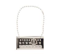 MM6 Maison Margiela - Charm con Logo Placca - - Accessories - unisex - Grigio - ONE SIZE