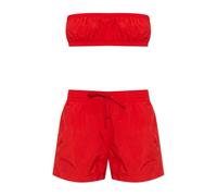 MM6 Maison Margiela - Costume da bagno due pezzi - - Swimwear - Donna - Rosso - S