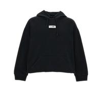 MM6 Maison Margiela - Felpa con cappuccio in cotone - - Sweatshirts & Hoodies - Uomo - Nero - M