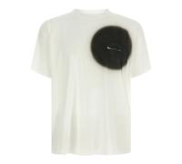 MM6 Maison Margiela - Numeric Signature T-Shirt - - Tops - Uomo - Bianco - L