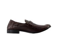MM6 Maison Margiela - Penny Strap Leather Mocassini - - Shoes - Uomo - Marrone - 40 EU