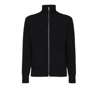 MM6 Maison Margiela - Ribbed Zip Cardigan - - Knitwear - Uomo - Blu - S