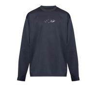 MM6 Maison Margiela - Top a maniche lunghe in mesh - - Tops - Uomo - Nero - S