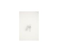 MM6 Silver Brass Keychain