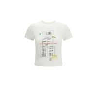 MM6 White Cotton T-Shirt - L