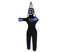 MMA Dummy 180 cm Hanging and Standing di N-35, Judo, Boxe, Anelli, Grappling, Ju Jutsu, Manichino da lancio vuoto (blu chiaro)