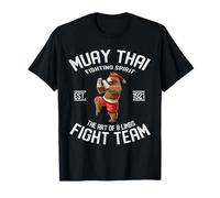 MMA E Muay Thai Bear L'Arte del Combattimento Maglietta