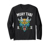 MMA E Muay Thai: Tiger Demon Fighter Maglia a Manica