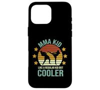 MMA Fight Citazione Divertente MMA Kid Come Un Ragazzo Normale Ma Più Raffreddante Custodia per iPhone 16 Pro Max