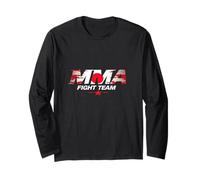 MMA Fight Squadra Maglia a Manica