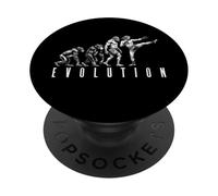 MMA Fighter Arti Marziali Miste Evoluzione Divertente Lotta Sport PopSockets PopGrip Adesivo