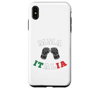 MMA Italia combattente design con bandiera italiana Custodia per iPhone XS Max