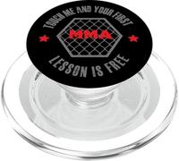 MMA Lotta Citazione MMA Touch Me E La Tua Prima Lezione è Gratis PopSockets PopGrip per MagSafe
