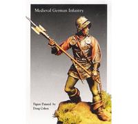 MMA MINIATURES TMP12 Medieval German infantry scala 54 mm