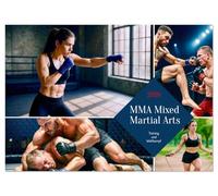 MMA Mixed Martial Arts (Wandkalender 2026 DIN A4 quer), CALVENDO Monatskalender: MMA: Adrenalin für jeden Monat