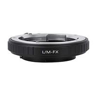 MMABEUTF Adattatore per obiettivo M per fotocamera mirrorless FX-Pro1, lega di alluminio di rame premium, controllo manuale della messa a fuoco dell'apertura, messa a fuoco