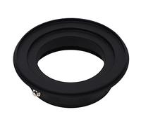 MMABEUTF Anello adattatore macro invertito, per obiettivo con attacco EF 77mm, convertitore Marco, protezione obiettivo posteriore, lega di alluminio, installazione semplice,