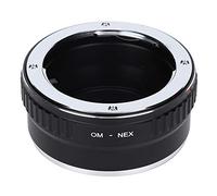 MMABEUTF Anello adattatore per messa a fuoco manuale, per attacco da EF a E, lega di alluminio, anodizzato, controllo dell'apertura, messa a fuoco all'infinito