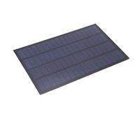 MMABEUTF Caricabatterie da pannello solare portatile da 18 V 2,5 W ad alta efficienza per dispositivi a bassa potenza, design leggero e pieghevole, tecnologia polisilicio avanzata