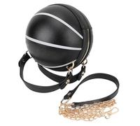MMABEUTF per borsa a forma di basket, pelle PU alla moda, metodi di usura versatili, capienza spaziosa, ideale per le donne (Nero)