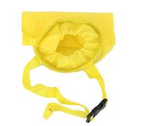 MMABEUTF Per il bidone dei rifiuti di auto, il sacchetto della spazzatura, la borsa di stoccaggio appesa al sedile posteriore, il supporto dell'organizzatore da viaggio (Giallo)