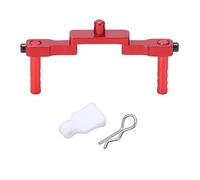 MMABEUTF per le parole chiave del core di ricerca ad alta ricerca SCX24 Assiale, per colonna di guscio anteriore RC a CNC, colonna di montaggio in lega di alluminio professionale, (Rosso)