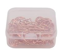 Mmabeutf per piccoli clip di carta, per una piccola forma del gatto carina, arrugginito, robusto, metallo resistente, ampiamente utilizzato, per clip di ufficio, per carta, per