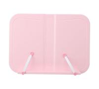 MMABEUTF Per rosa, per supporto per libri regolabili, con clip di pagina, per leggere il libro di testo del libro di cucina della ricetta tablet (Versione di base)