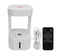 MMABEUTF per umidificatore, tecnologia antigravità, funzionamento silenzioso sotto i 30 dB, ricarica automatica dell'acqua, funzione di aromaterapia, uso in più stanze (Luce bianca)