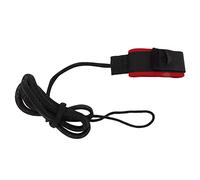 MMABEUTF SURF BOARDOCK FOOD ROPE, per polsini alla caviglia regolabili, per paddle board di sicurezza in sicurezza, accessori per sport acquatici all'aperto, dimensioni (Rosso nero)