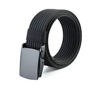 MMAXZ Cintura da lavoro casual Cintura intrecciata in nylon Cintura casual da uomo 3,8cm Accessori per abbigliamento da uomo