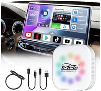 MMB WJAN-TV2.0 CarPlay Ai Box, adattatore wireless CarPlay Android Auto CarPlay online YouTube/Netflix Dongle con uscita HDMI, video TV Box, adattatore wireless automatico Android 12.0 per auto OEM