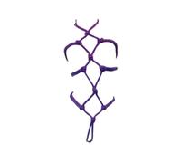MMCCHB Women's Bikini, Ultra Soft Cotton Rope, SM Binding Cotton Rope, Suitable for Men, Women, And Couples (IT, Testo, Taglia Unica, Regular, Regular, Viola)