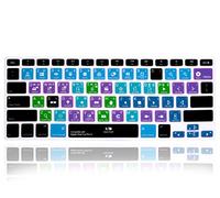 MMDW Apple Final Cut Pro - Cover per tastiera in silicone per MacBook Pro 13", 15", 17" (2015 o versione precedente), per MacBook Air 13" A1369/A1466 US/Coreano