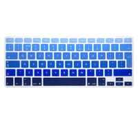 MMDW - Copritastiera in silicone compatibile con MacBook Pro 13 pollici, 15 pollici (con o senza display Retina, versione 2015 o precedente) MacBook Air 13 pollici