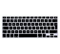 MMDW EU/UK Portoghese QWERTY tastiera in silicone per MacBook Pro 13 pollici 15 pollici (con o senza display Retina, 2015 o versione precedente) per MacBook Air 13 pollici