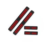 MMDXDLX Adesivo Batticalcagno Porta Auto per Lexus GS 1993-2020 JZS160 JZS190,Battitacco Adesivi Soglie Porte,Fibra di Carbonio Guardia Porta Soglia,Battitacco Auto,Accessori per Auto,Red