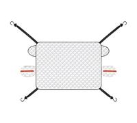 MMDXDLX Copertura Parabrezza Auto per Ford Fiesta 1976-2020 2021 2022 2023 2024 2025,Copri Parabrezza per Auto, Protegge da Neve Sole Pioggia Polvere,Pieghevole E Facile da Trasportare