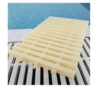 MMDXDLX Modulo griglia Piscina Griglie di drenaggio Antiscivolo, Griglie di Scarico fognario, coperture di drenaggio for Ponti for la Manutenzione delle fognature(Beige 7.1in)